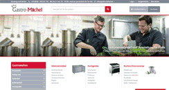 Desktop Screenshot of gastro-michel.de